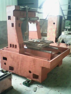 雕刻机铣床雕铣机床光机铸件加工250铸件工作台
