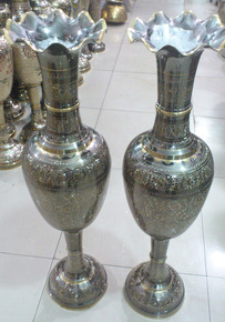 巴基斯坦工艺品  40寸铜器花瓶