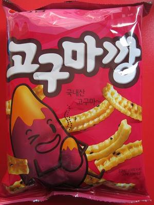 韩国原装进口食品 农心地瓜条 地瓜味 地瓜条 韩国食品 虾条