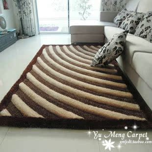 2013新品 特价免洗加厚3D意大利丝地毯客厅茶几卧室床边地毯