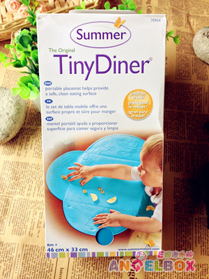 现货·美国Summer infant宝宝儿童外出餐垫可折叠便携防水推荐