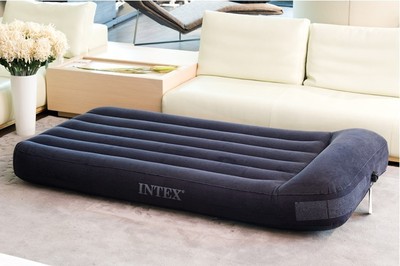 冲钻特价 INTEX66767内置枕头单人充气床垫/气垫床/空气床 送电泵