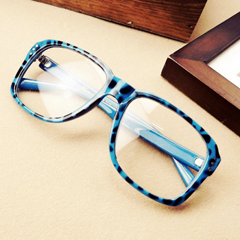 超低价 豹纹方框平光镜眼镜框女款潮中性眼镜架记忆板材近视眼镜