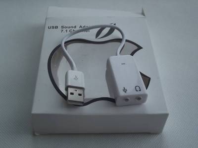 笔记本USB7.1声卡外置声卡usb声卡免驱声卡支持win7支持mac