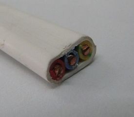 天津电缆BVVB 3*4平方单股铜芯硬芯护套电线电缆