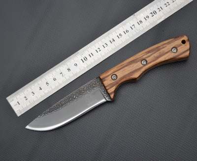 高硬度锋利 户外刀具瑞士军刀 随身刀锻打碳钢弹簧钢手工小直刀