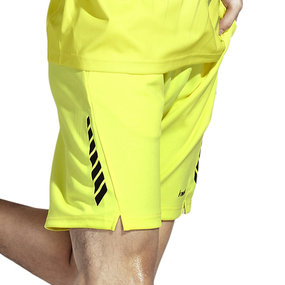 川崎运动短裤新款羽毛球服速干 男女款中性黄蓝黑色14363比赛情侣