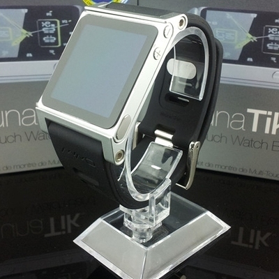 苹果LunaTik iPod nano6手表带 nano表带 航空铝金属腕带 迷彩款