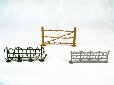 【大力神兵人专卖店】二战玩具兵人模型场景配件 路障 栅栏 篱笆