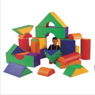 软体系列-儿童积木-大型积木-海绵积木建筑多搭（进口PVC原料）