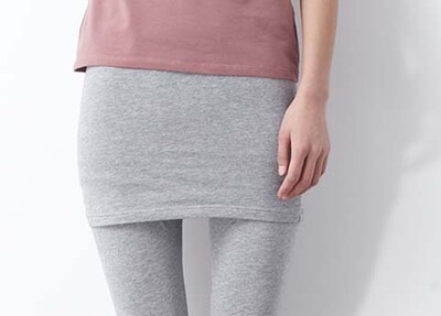 2014春季韩国高品质高弹假两件打底裤裙修身长裤包臀裙裤两件包邮