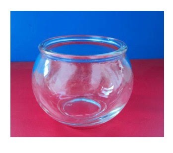 迷你玻璃小鱼缸 圆球鱼缸 水培玻璃器皿 圆形烛台 鱼缸 水培瓶