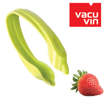 荷兰进口Vacu Vin草莓剪一剪梅创意草莓夹番茄叶柄果梗去蒂分离器