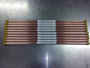竹菱电极铜管 紫铜管0.2X200mm，用于精密细孔放电/打孔/穿孔