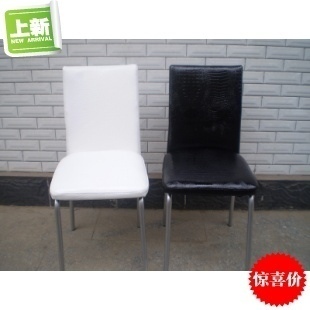 餐厅凳子现代餐椅 白色休闲椅 简约餐桌椅子饭店餐台椅靠背椅软包