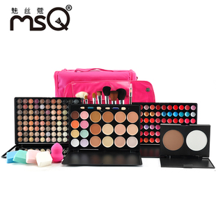 MSQ/魅丝蔻彩妆套装全套组合 9件热卖组合 化妆专业跟妆正品包邮