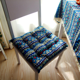东南亚 帆布软坐垫 餐椅垫 可爱电脑椅垫 冬季沙发垫 椅子坐垫子