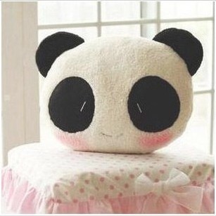 降价了！ 情侣熊猫抱枕 靠垫 暖手捂 毛绒玩具 秋冬暖手宝情侣