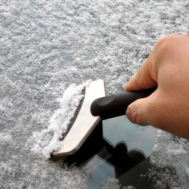 汽车用品雪铲车用挡风玻璃除雪工具刮雪铲车载工具刮冰霜不锈钢铲