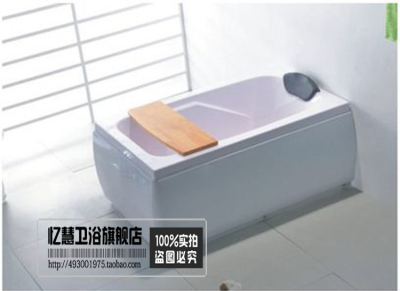 单人按摩浴缸 厂家直销 简易浴缸1.2米-1.8米亚克力浴缸