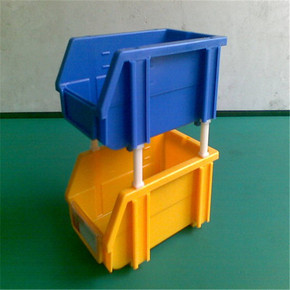 厂家直销 背挂盒 塑料组合式零件盒 分类盒 组立元件盒 货架批发