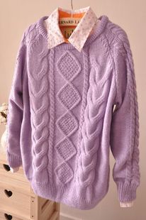 低价处理特价毛衣2015冬季女式圆领麻花百搭直筒套头打底毛衣外套
