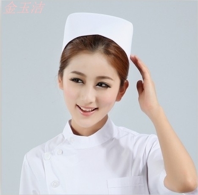 特价白色护士帽粉色蓝色护士帽护士裤护士服医师服医生服白大衣