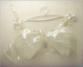 爆款隐形文胸 TPU%材质可拆卸肩带性感 颗粒状透气胸罩 奶罩