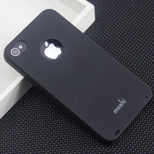 moshi摩士 最新款iphone4 4s超薄磨砂纯色手机硬壳潮 苹果5手机套