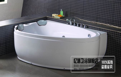 按摩浴缸 双人缸 冲浪缸 爱心心型浴缸 1.85米 厂家直销