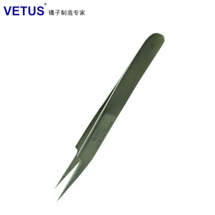 原装VETUS镊子  超精细高精密高弹性防磁防酸不锈钢尖头镊子5A-SA