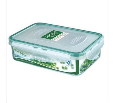 乐亿多塑料保鲜盒 冰箱冰冻盒密封盒食品保鲜盒零食盒CP041 650ML