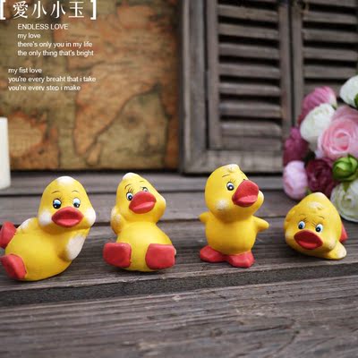 【店庆促销中】精灵小鸭子 趣味可爱陶瓷摆设 时尚卡通家居饰品