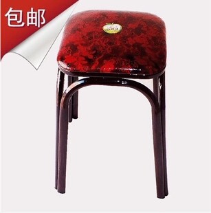 4个起包邮 圆凳 方凳子 宜家餐凳 软面餐椅 彩色摞起时尚创意餐椅
