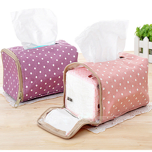 抽取式布套袋鞋套 纸巾都可用 纸巾盒欧式纸巾套纸巾抽布艺抽纸盒