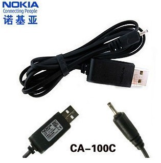 诺基亚 NOKIA手机数据线 USB小头充电线 CA-100C 1.3米 专业批发
