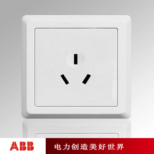 ABB开关/开关插座/开关/插座/面板/ABB德逸 16A空调插座AE206