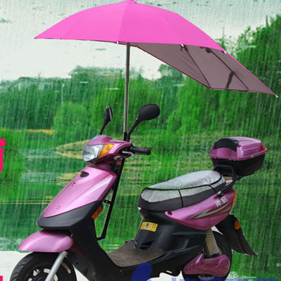 电动车遮阳伞 雨伞蓬 加粗加厚电动车 摩托车雨棚 踏板车防晒伞