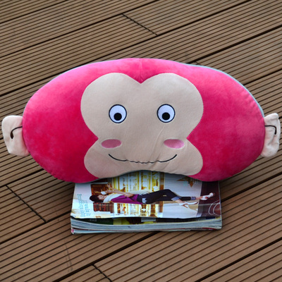 毛绒玩具猴子腰枕 床上用品 卡通汽车靠垫靠枕 特价舒服腰枕！