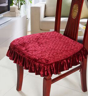 批发价加厚绗缝金丝绒椅垫 坐垫欧式餐椅垫 红木椅子垫餐桌椅坐垫