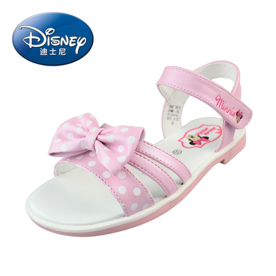 迪士尼童鞋 夏季新款 女童时装凉鞋鞋 儿童公主凉鞋 大童凉鞋