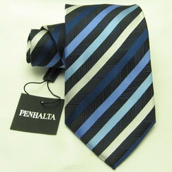 penhalta专柜正品代购条纹正装南韩丝商务男士领带礼盒装限时促销