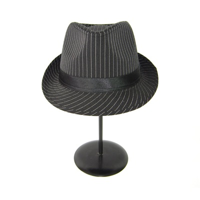 明星同款 韩版新款时尚礼帽爵士帽 舞台帽子男女士布帽逛街百搭帽