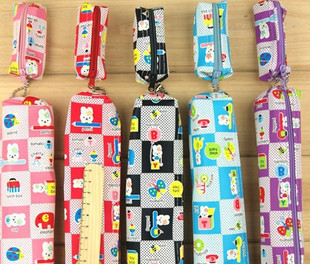 韩国创意文具礼品 超可爱母子袋帆布笔袋学习用品子母袋清仓打折