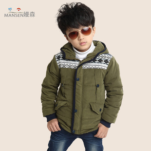 特价冬款韩版童装棉服男童棉衣2015新款加绒加厚外套冬装儿童棉袄