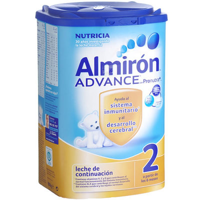 直邮牛栏西班牙Almiron阿尔米龙婴儿奶粉 2段（7-12个月）800g