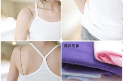 2016年新款韩版修身 小背心  女式背心 Y字吊带背心 打底背心