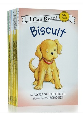 i can read biscuit my first小饼干第一阶段书18本+音频译文包邮