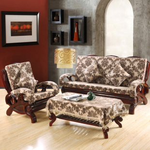 红木沙发坐垫加厚  联邦椅木沙发垫子 实木沙发垫带靠背防滑包邮