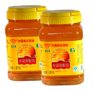 华茂光临枣花蜂蜜膏蜜汁天然正品多省包邮新品补血益气美容养颜蜜